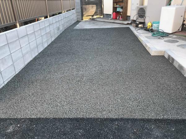 「排水を気にしなくてもいい」 土間コン・東京・駐車場