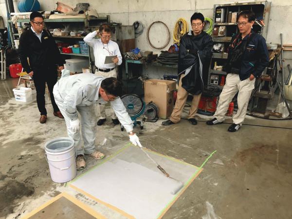 「土間コン色むら補修|生コンでいいこと」