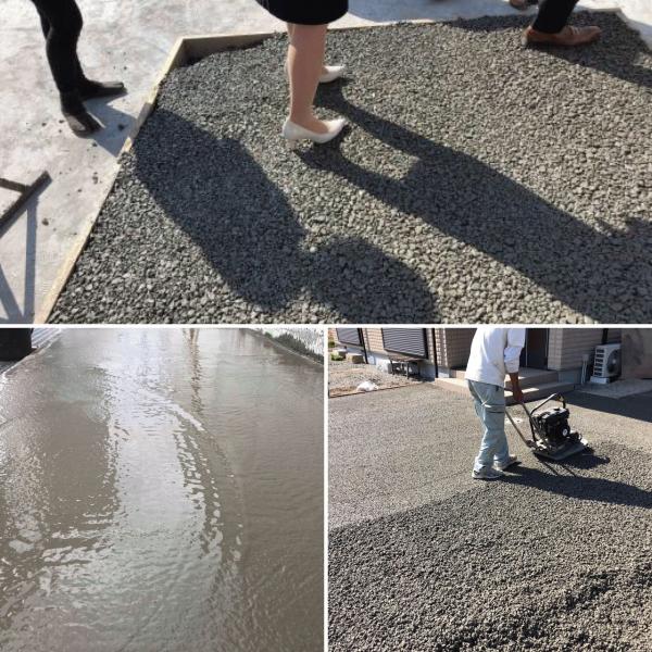 「車はいつから乗れるの?」透水性コンクリートも【コンクリート】土間コンと一緒