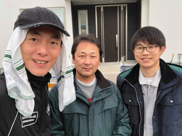 【山形】「DIYたった2名で60m2!」「プロ顔負けの透水性コンクリート施工」施工指導