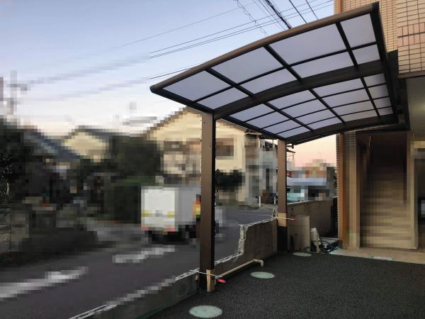 【埼玉】「衝撃のカーポートと土間コンを1日で施工」エクスショップ・透水性コンクリート