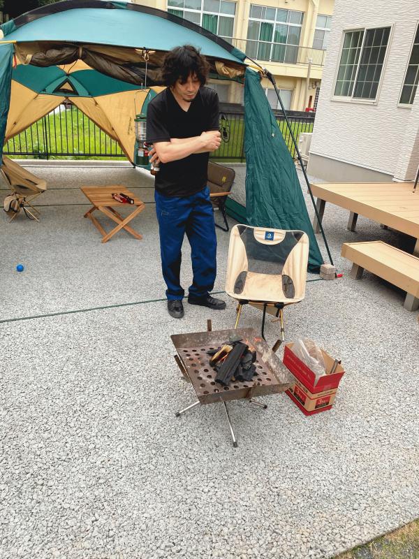「庭で過ごす時間が増えるた?」家キャンプ・BBQ・花火(フェラーリ邸エクステリア)