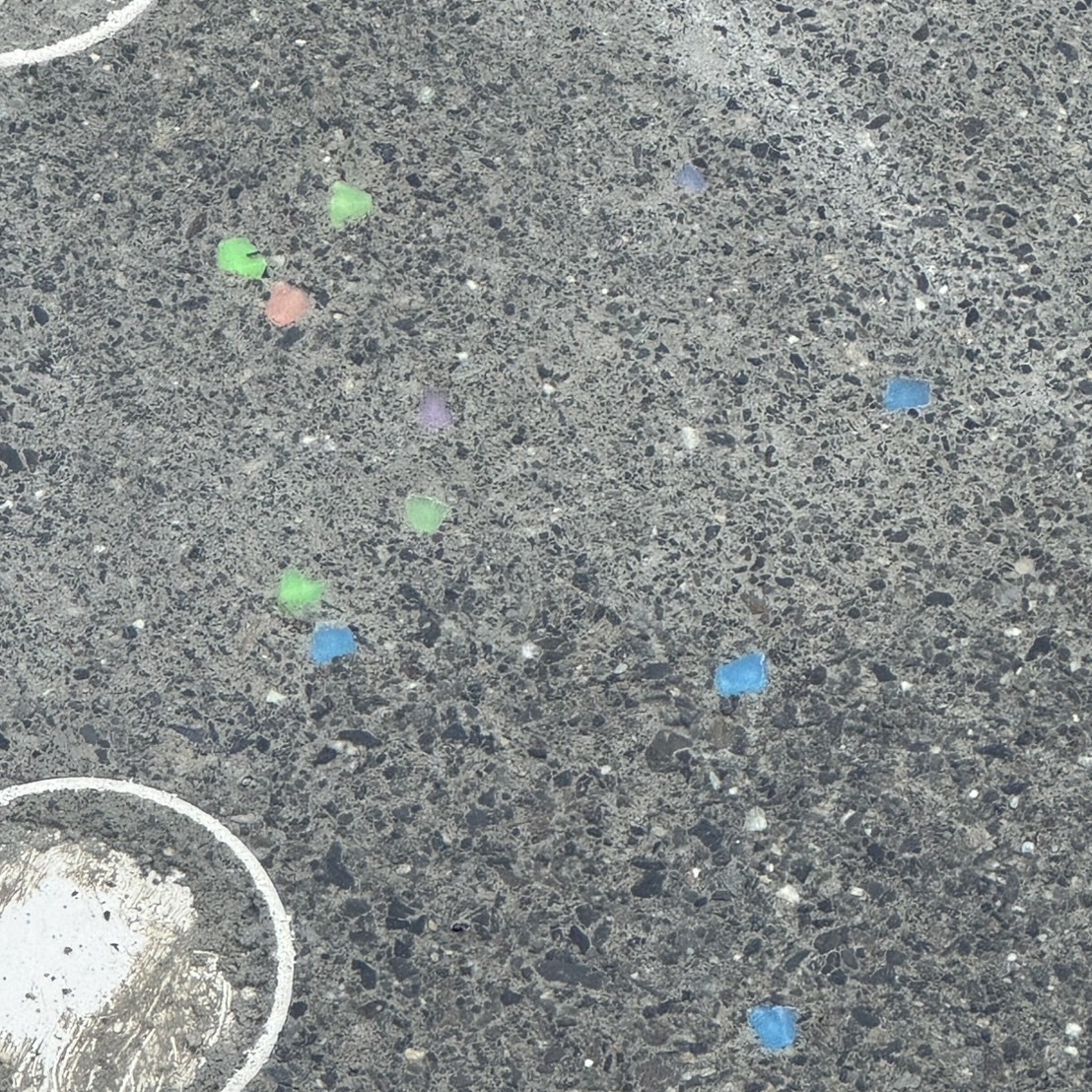 蓄光を散らしたり洗い出したり削り出したり 【ドットコン】 多彩なバリエーションをお楽しみください