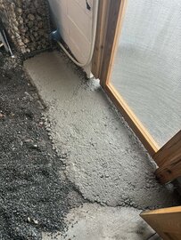 やっぱザンコン™︎って便利だよ！ ちょっとしたスロープとか土間とか即席でできちゃうし