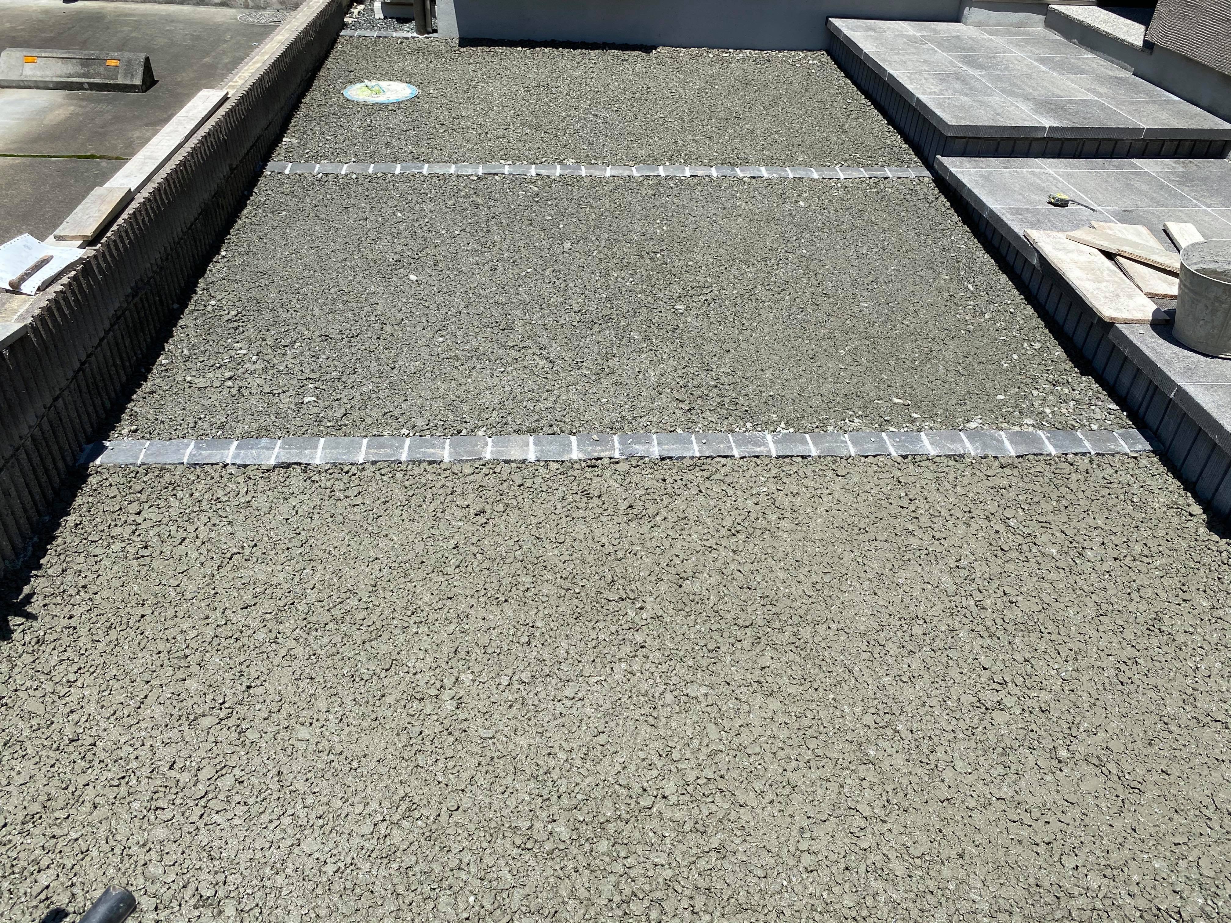 静岡 小口 小ロットを も 大切にする生コン工場と相性がいい 旭生コン ドライテック 水たまり対策 透水コン 透水性舗装仕上材 生コンポータル