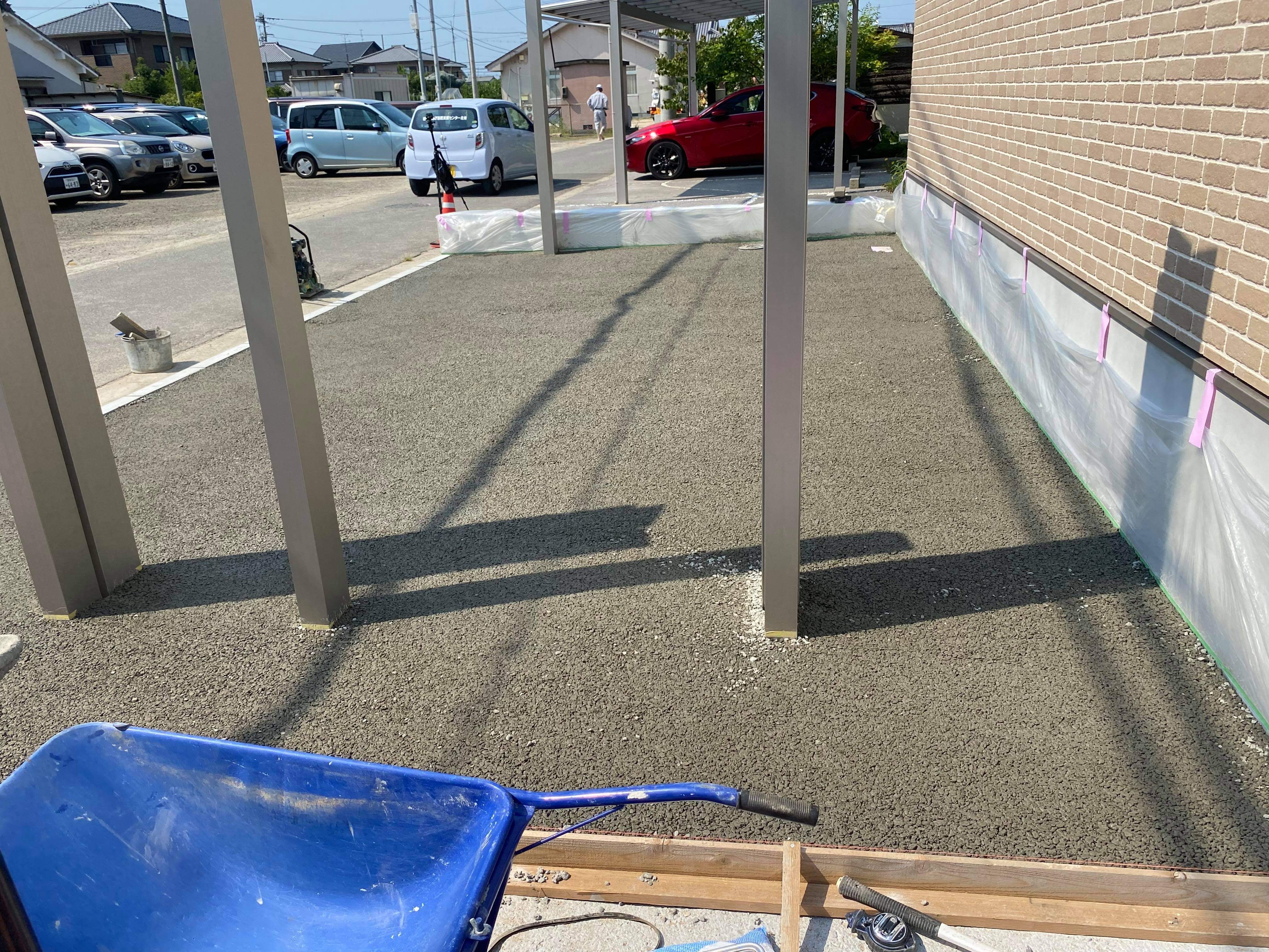 愛媛 最近評判をよく聞く となった理由 春日川内共同生コン Bagus 水たまり対策 Drytech ドライテック 透水性舗装仕上材 生コンポータル