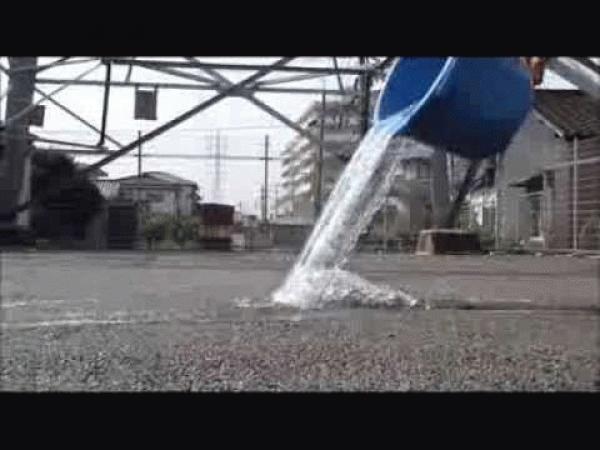 「送電線・鉄塔の意外」排水計画