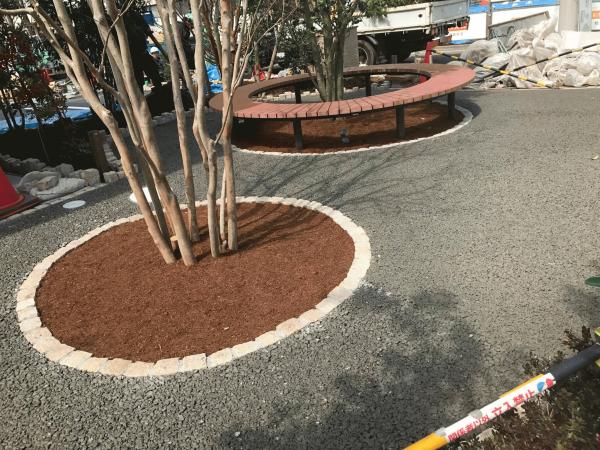 「15年前の夢が今現実になっている」 舗装・公園・駐車場・透水・造園