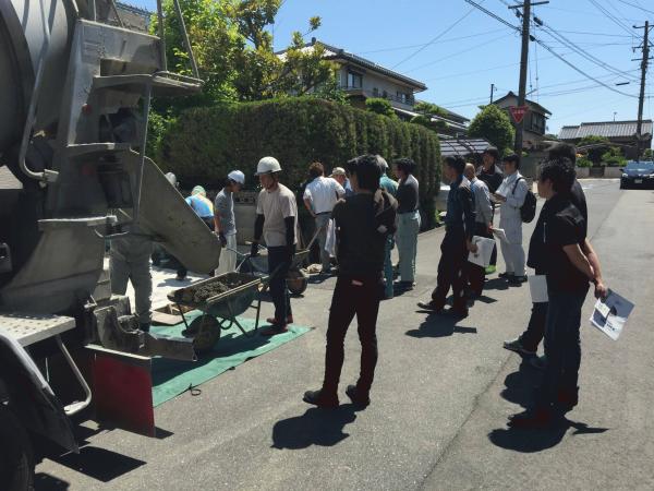 「恋は魔法さ」 透水・見学会・エクステリア・外構・土間