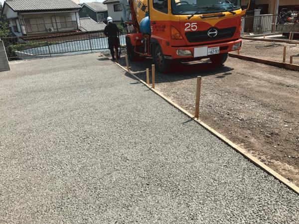 「目潰れのしない 自社で施工できる」 駐車場・排水・目潰れ・透水・コンクリート・土間コン
