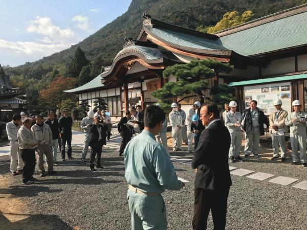 「NHKが取材に来た」 香川・透水・見学会・駐車場