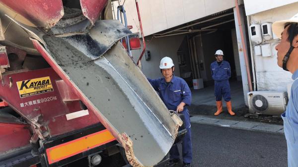 「カネの出るツボを持つ漢」 岐阜・見学会・透水