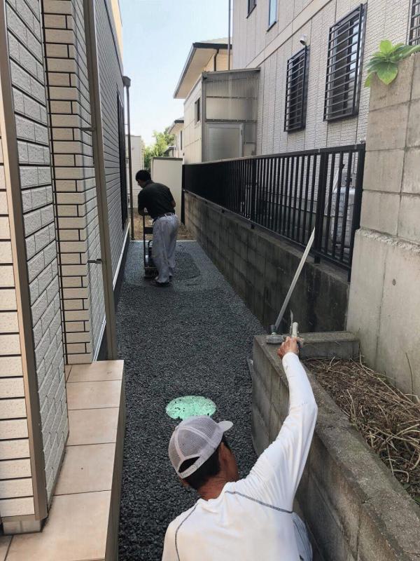「【岡山】ご近所さんよりも水引が早かった!|透水性コンクリート」