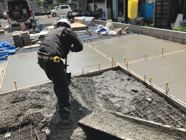 【庭コン】土間コンクリートを施工させても一流