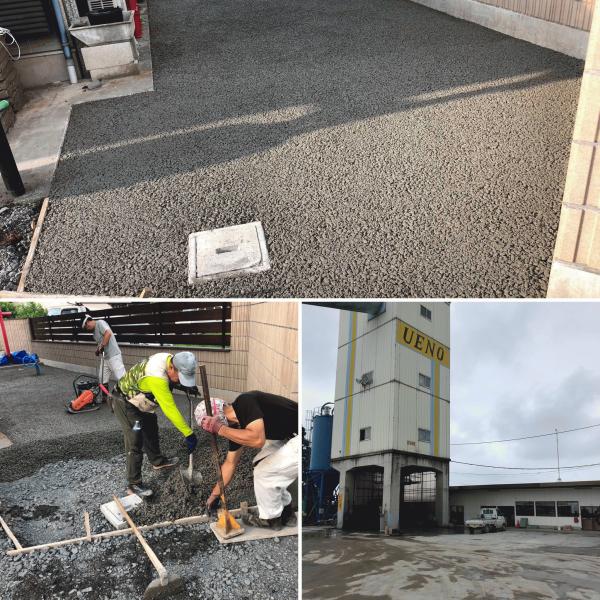 【栃木】「雨が止んでいるすきに施工」梅雨の時期に強い味方の透水性コンクリート