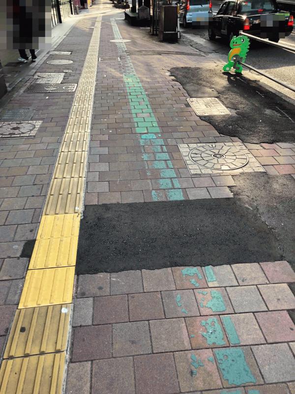 「下を向いて歩こう」＃1 福岡市中洲