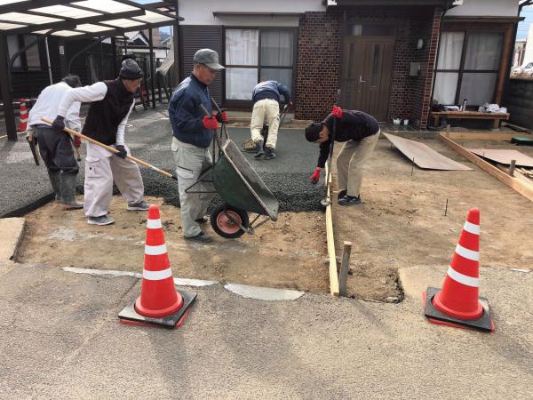 【愛媛】「施主の希望に親身に応える施工者・製造者」駐車場、初施工