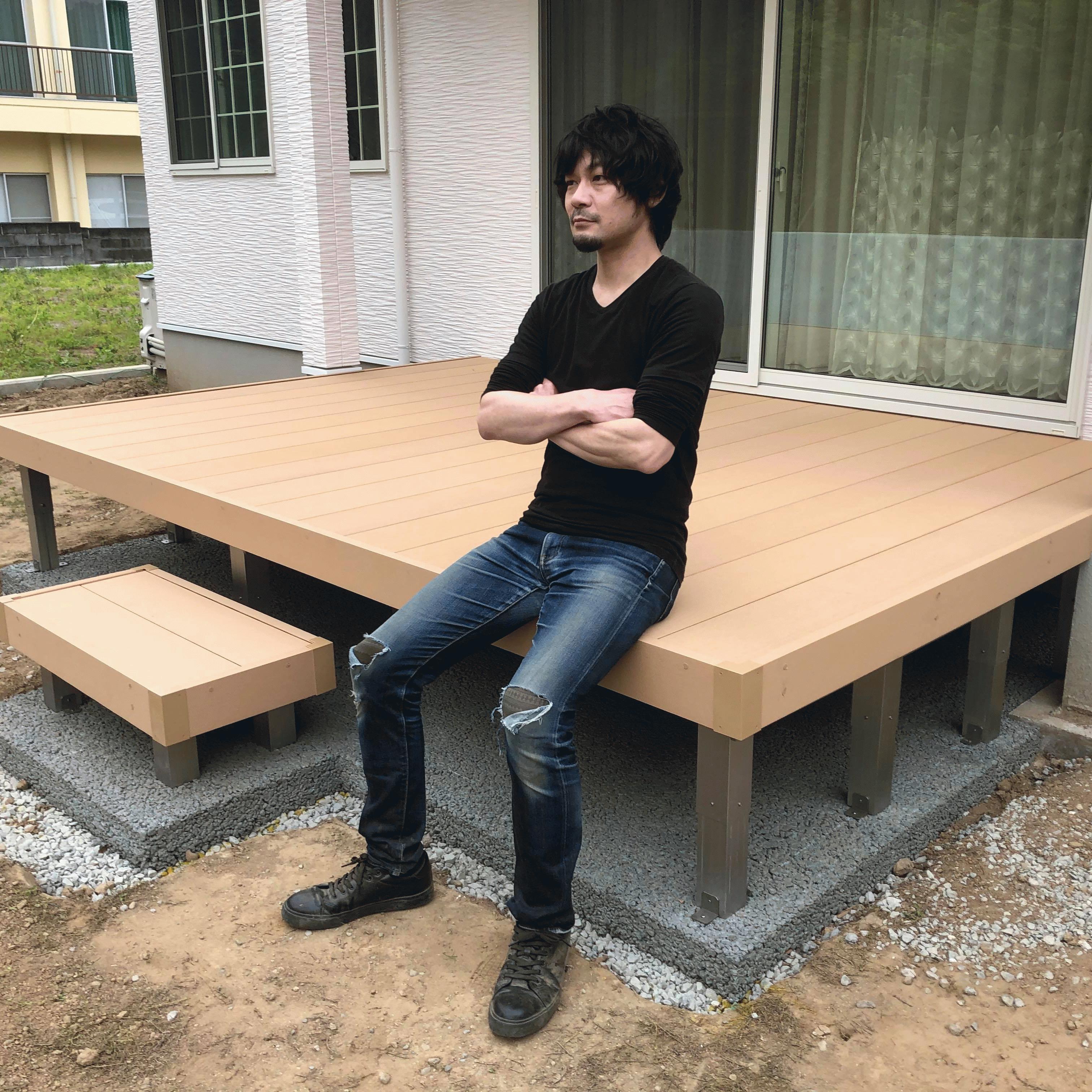 「《未来は変えられる》ウッドデッキDIYマニュアル」（フェラーリ様邸DIY #4）