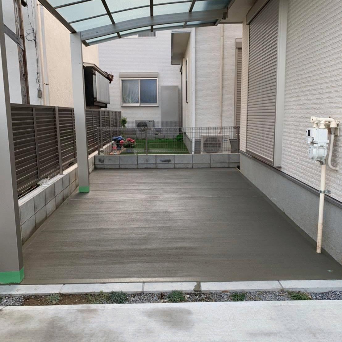 【埼玉】「《時間》と《手間》土間コンとドライテックどう違うの？」カーポート・土間コン #2