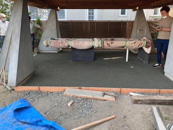 【岐阜】「屋外の水回りの土間コンクリート」立水栓・ガーデンシンク・手水舎・水はけ
