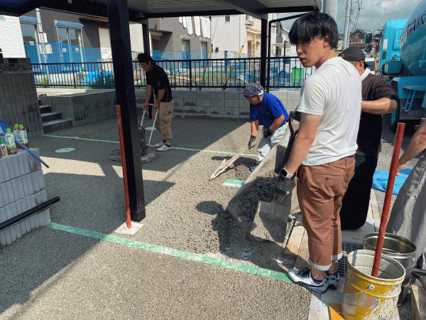 【千葉】《いい汗かこうぜ!》「ピザ窯もウッドデッキも透水性コンクリートもDIY」防草・水たまり