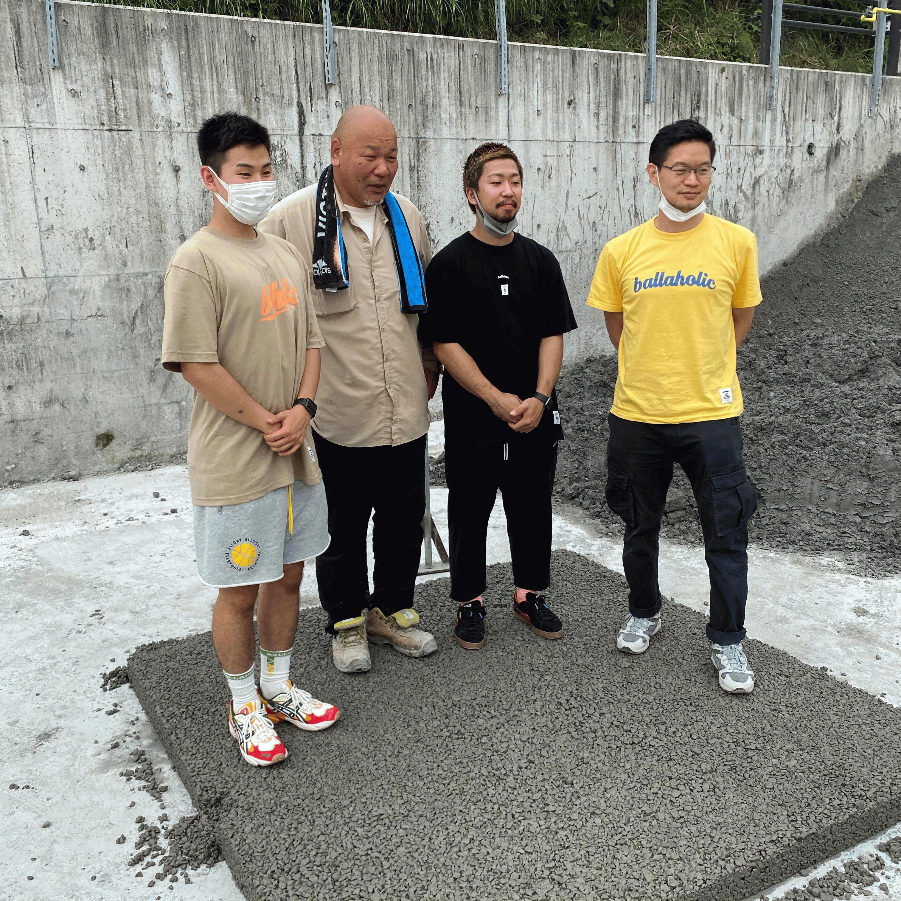 「本当に自分で施工できるのか？」ストリートバスケブランド《ballaholic》との協業 #2