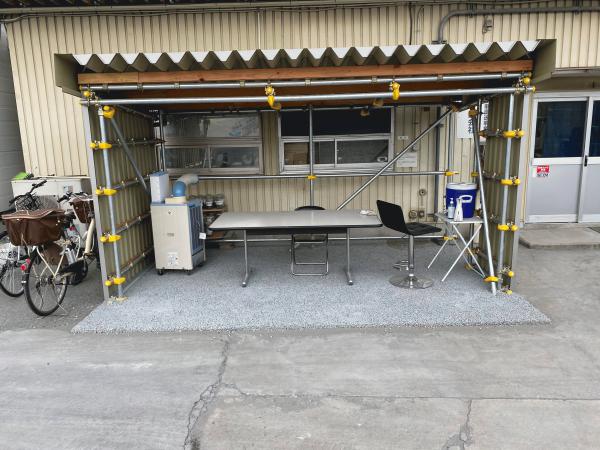 【岡山】「《白石建設に学ぶ！》福利厚生と販売促進、暴露試験を同時に兼ねる透水性コンクリート」