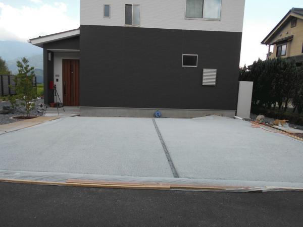 【岐阜】「舗装(土間)は建物(家)と同じくらい目立つ」視野専有率・勾配・平ら・トップコート #2