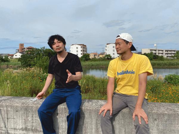 「施工したての透水性コンクリートの上でゴールボードの設置という神業」ストリートバスケブランド《ballaholic》との協業 #11