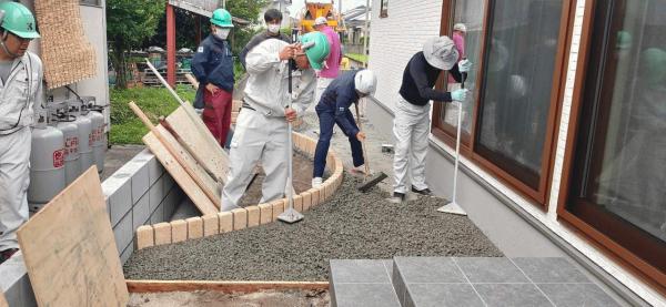 【鹿児島】《余剰水》《状態変化》「これから透水性コンクリートはいい時期を迎える」木田組生コン・エクステリア一