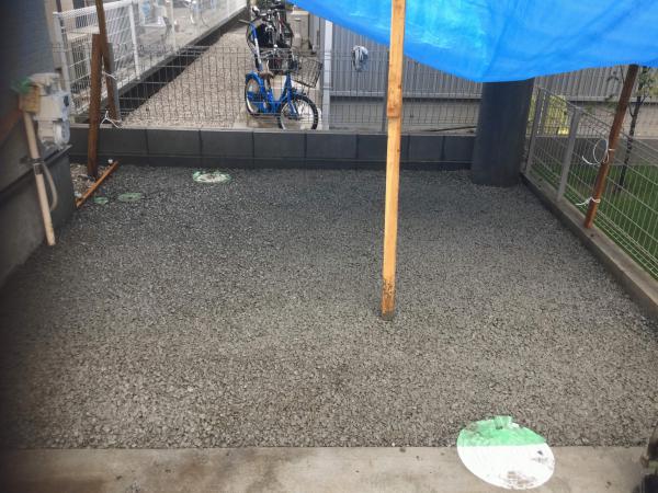 【東京】「こういう雨対策ができる《雑に扱える》透水性コンクリートすげえっ」リフォーム仁力舎・都屋建材