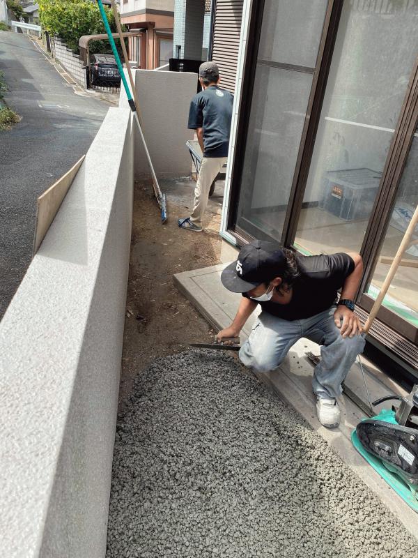 【福岡】「各所に能力(透水、フラット、グリップ)が発揮できてる」「ご子息はバスケやってる」All Round・大分綜合建設