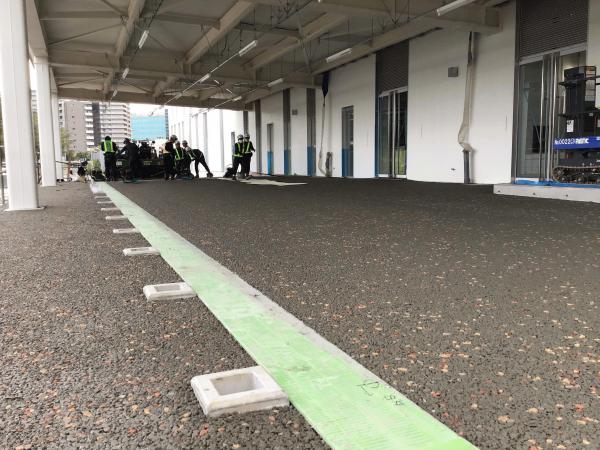 【東京】《隈研吾》「東洋大学赤羽キャンパスがいよいよ始まった」前田道路・岡庭建材工業