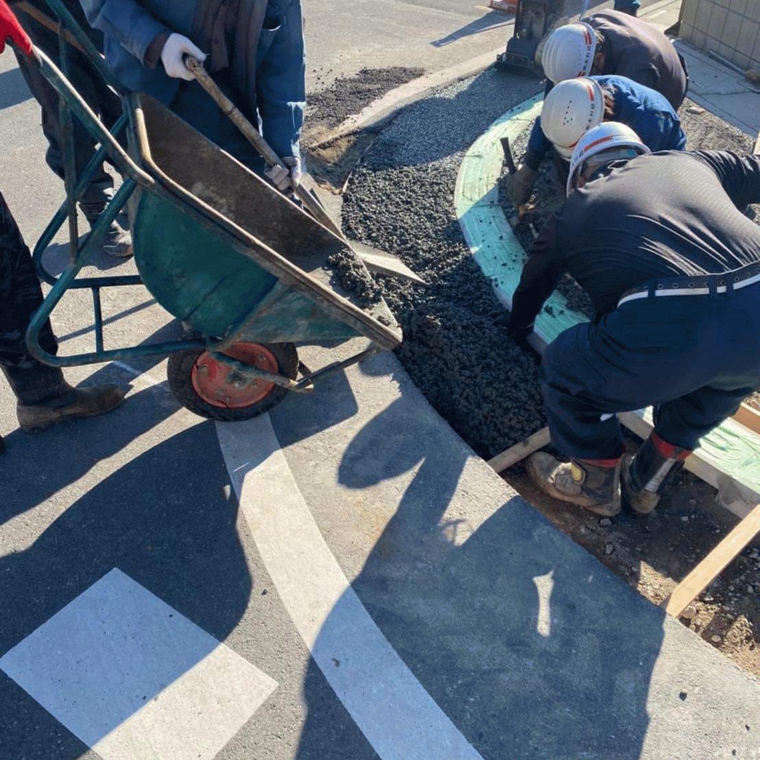 【埼玉】「市道交差点エプロン部の水たまり解消に市民からの提言」渋谷建材