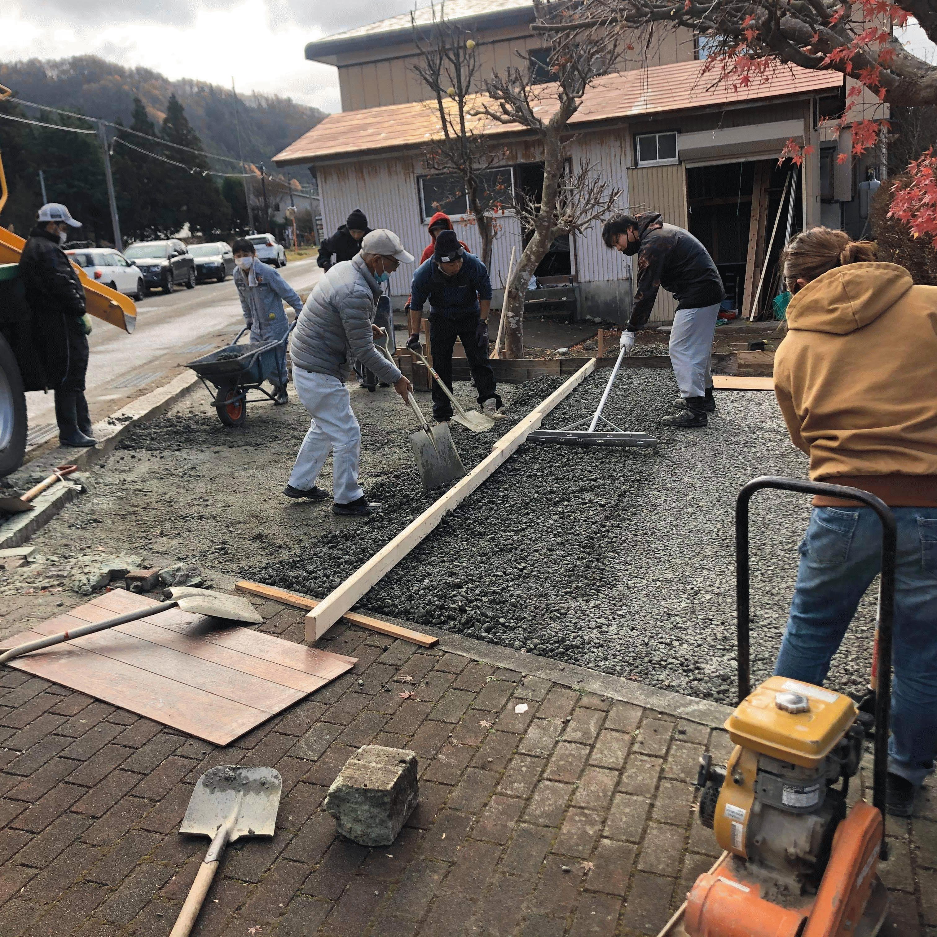 【福島】「まさか自分で生コン車呼んで施工する日が来ようとは思わなかった」猪苗代生コン