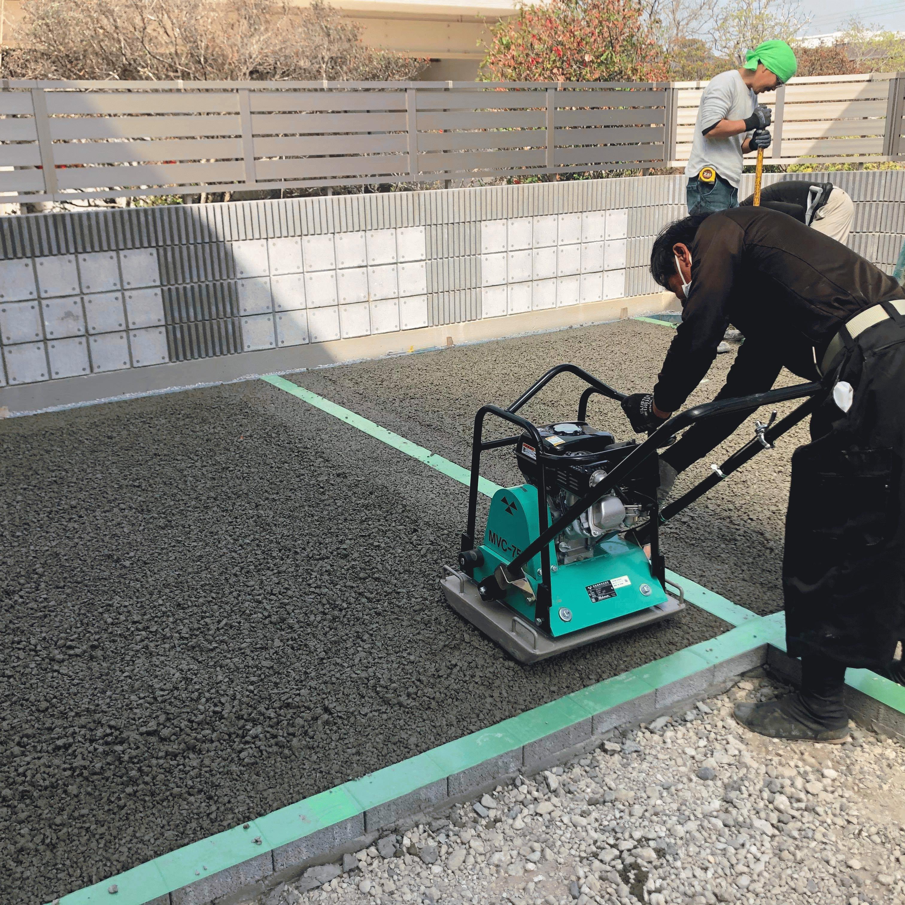 【千葉】「エクステリアの舗装といえばポーラスコンクリートだよね」ヤマカ建材工業 千葉工場・ガーデンデザインベリー