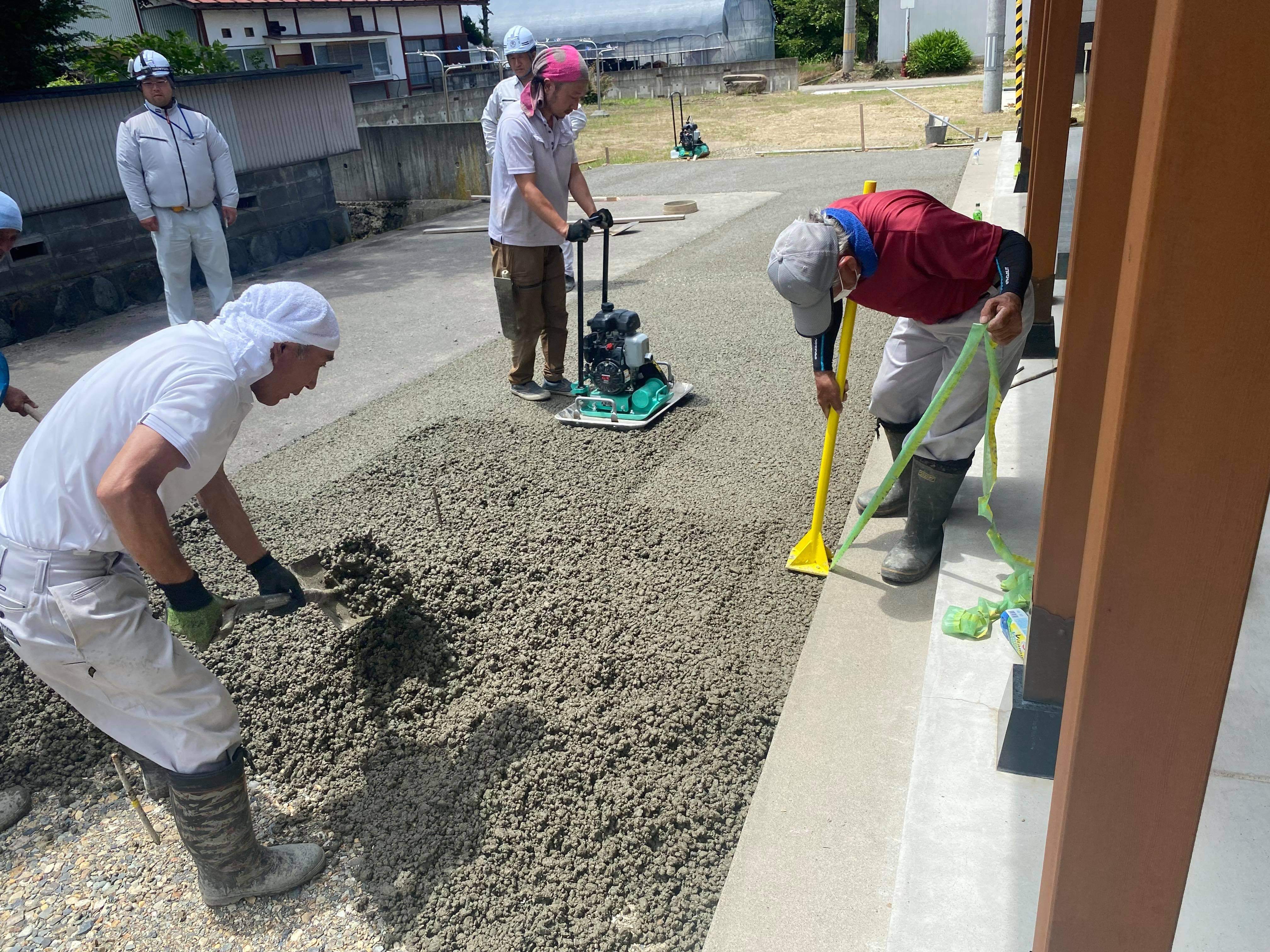 【福島】「水はけ、水たまりに悩んでいた時代があったらしいよ」青島建築・会津中央レミコン