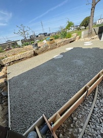 【岡山】「フラットな駐車場でも水はけが問題にならない快適なコンクリート」白石建設