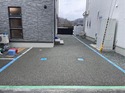 【岩手】「玄関前をオコシコンでスッキリさせました」遠野レミコン・杜陵工業