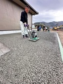 【静岡】「透水性を有する連続空隙（隙間）が特徴のコンクリートはポーラスコンクリートの駐車場」仁科組