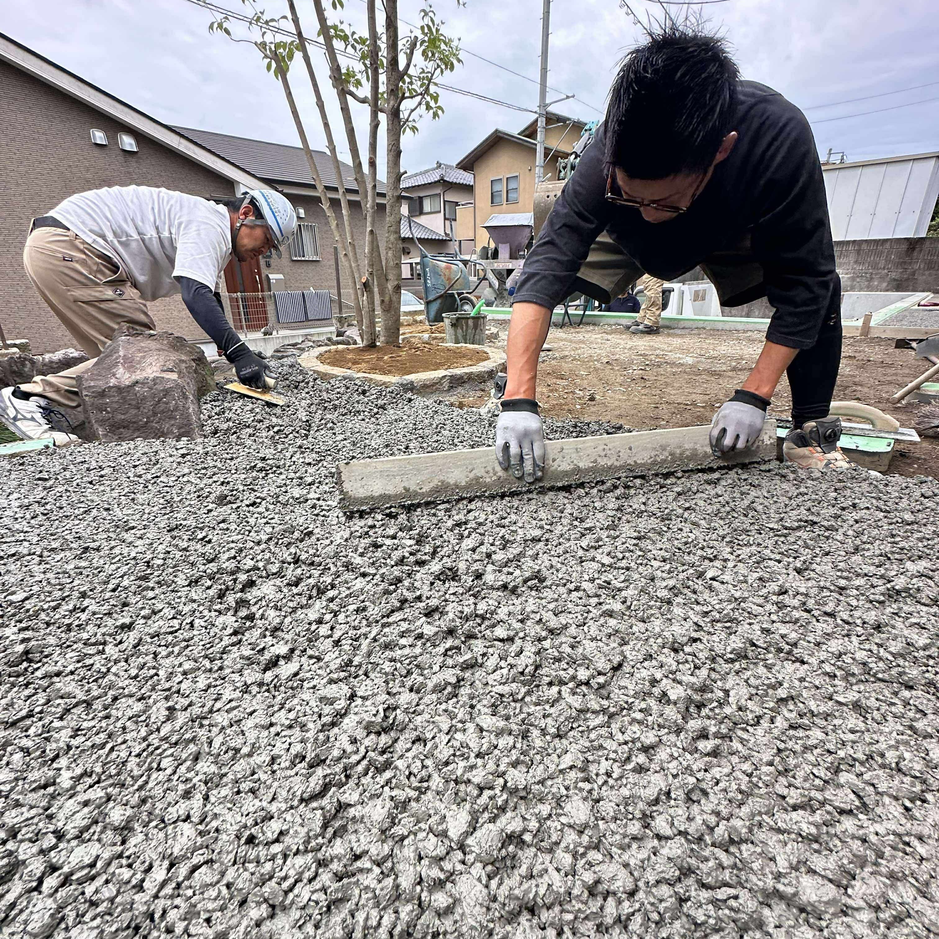 「お庭でBBQができます！大満足です！！」空き家で、雑草だけでなく竹も伸び放題でボロボロだったお庭