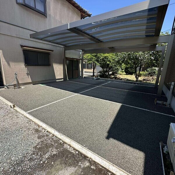 外構工事が始まったけど【水勾配】が確保できないなんて時には重宝いただいてます