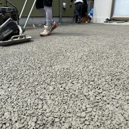 生コンポータルをよく見ご覧になっていた。よくない事も正直に書いてある事、土間コンと違う事、一番は金額が安かった事、を評価いただきました