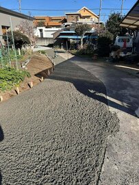 ポーラスコンクリート【オコシコン】直営施工（材工共下請け）【白い土間コン】並（平米1万円）で提供