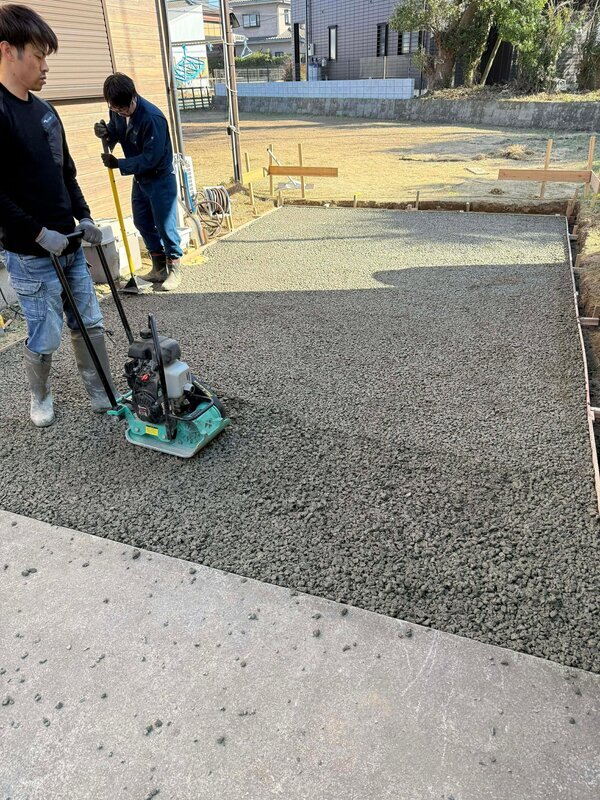 一般・DIYerの方向けにもサービス提供【オコシコン®︎】（ポーラスコンクリート）現場紹介