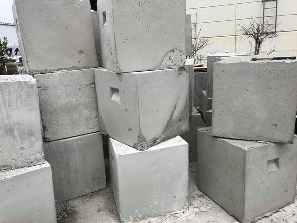 生コン屋さんの残コンブロックいかがですか マッチング 残コン再利用