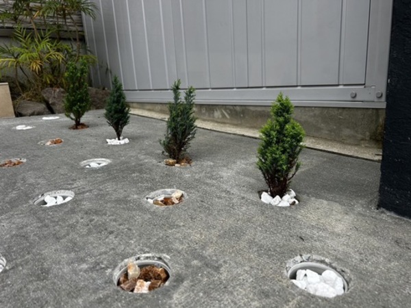 コンクリート('04コンクリート委員会) コンクリート打ち放し風仕上げの魅力 色のバリエーション | 原田左官工業所