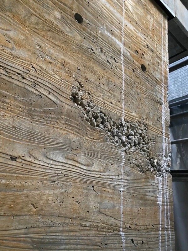 衝撃】打ち放しコンクリート色合わせ補修の草分け【ニチエー吉田