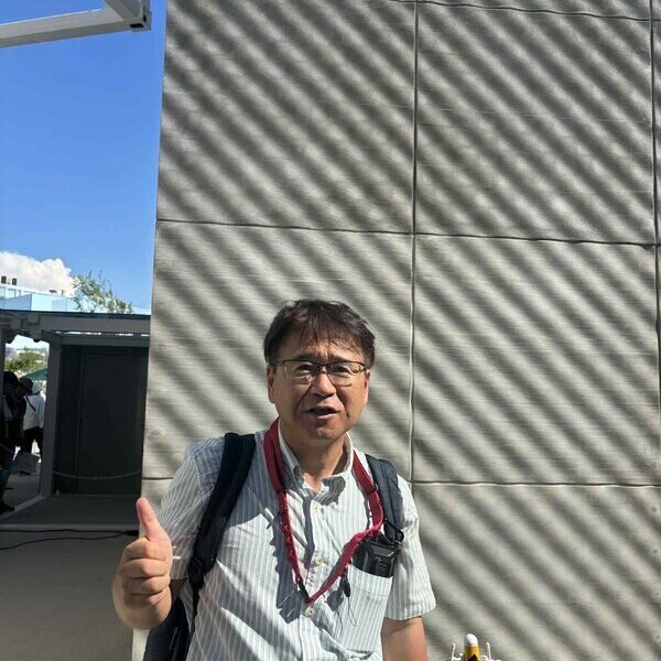 阿波根社長（HPC沖縄）直々にマクロスでお馴染み河森館のコンクリートをご案内いただきました