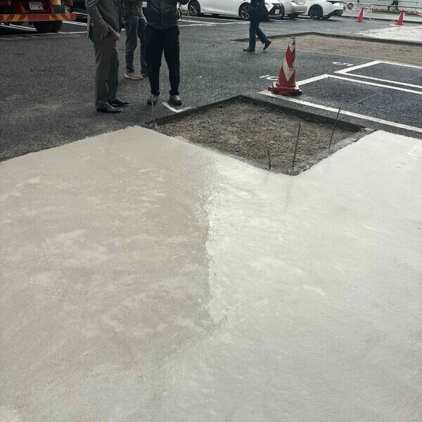 世界の注目を集めるカーボンネガティブコンクリートはトメテケ三田に設置されてあります